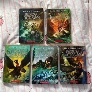 Percy Jackson and the Olympians by Rick Riordan